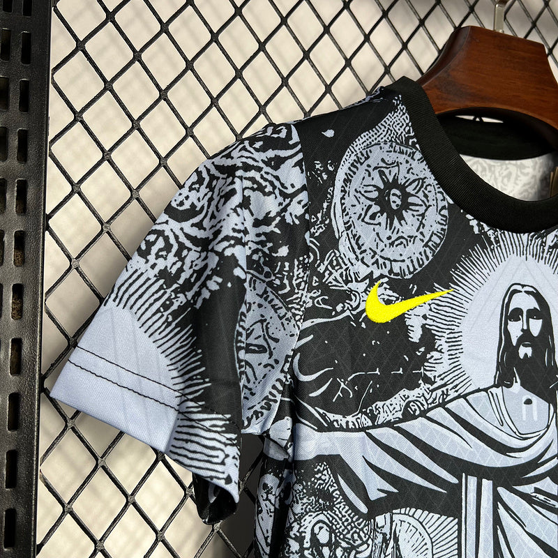 25/26 Brazil 'The Redeemer' Premium Kids Jersey