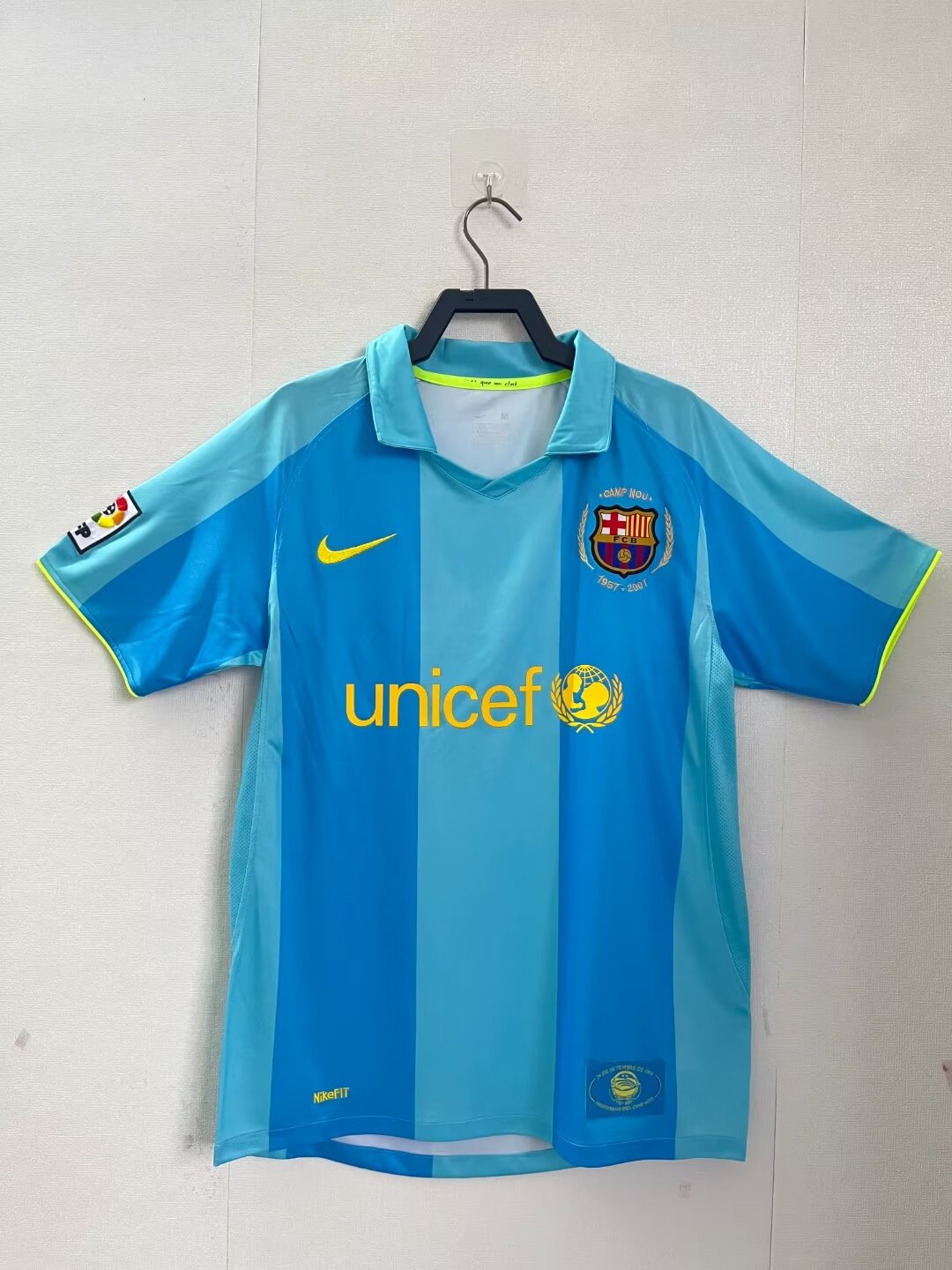 07/08 FC Barcelona Retro Away Jersey