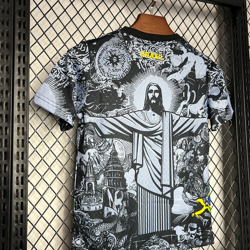 25/26 Brazil 'The Redeemer' Premium Kids Jersey