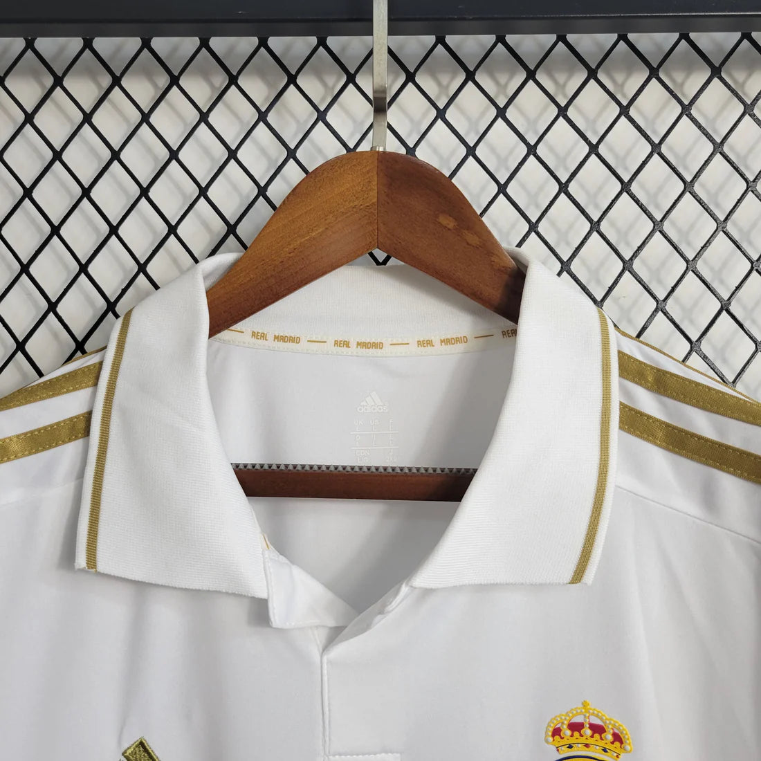 11/12 Real Madrid Retro Home Jersey