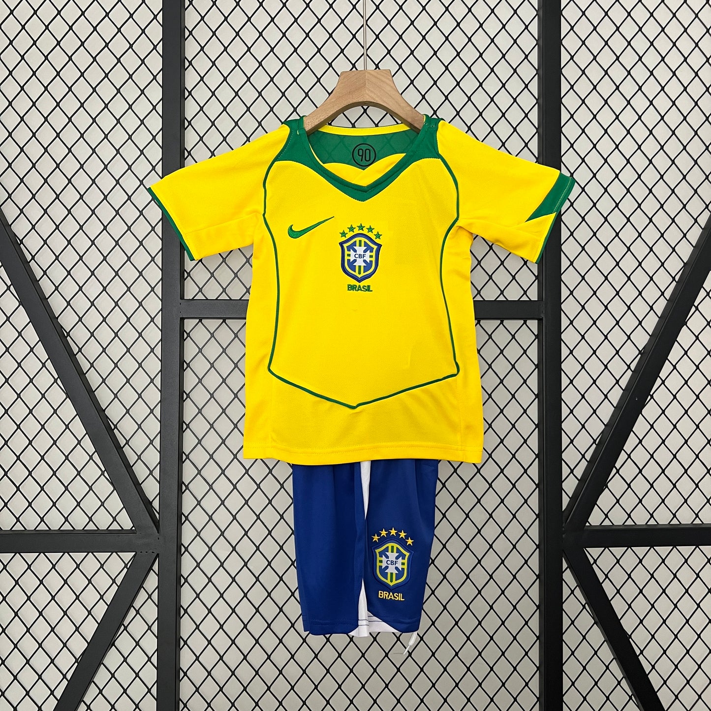 03/04 Brazil Home Retro Kids Kit