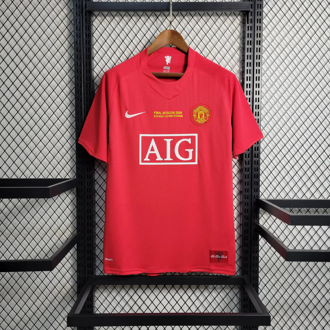 2008 Manchester United 'UCL Final' Retro Home Jersey