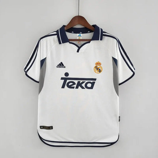 00/01 Real Madrid Retro Home Jersey